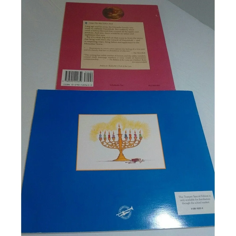 Lot‎ Of 2 Hanukkah Kids Picture Books 